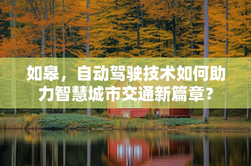 如皋，自动驾驶技术如何助力智慧城市交通新篇章？