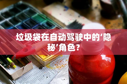 垃圾袋在自动驾驶中的‘隐秘’角色？