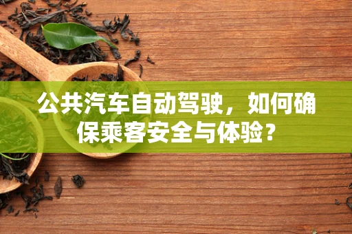 公共汽车自动驾驶，如何确保乘客安全与体验？