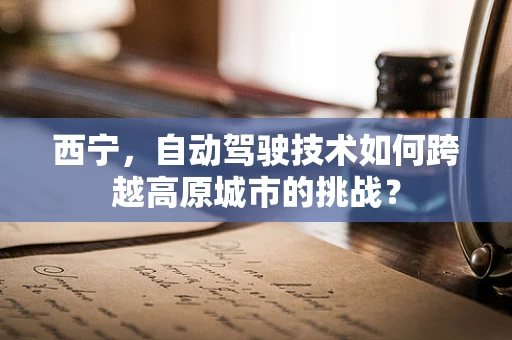西宁，自动驾驶技术如何跨越高原城市的挑战？