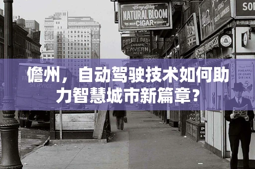 儋州，自动驾驶技术如何助力智慧城市新篇章？