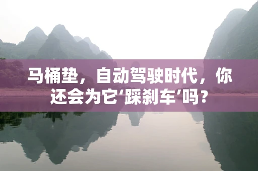 马桶垫，自动驾驶时代，你还会为它‘踩刹车’吗？