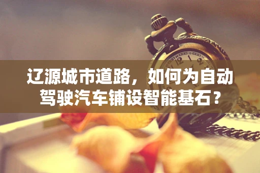 辽源城市道路，如何为自动驾驶汽车铺设智能基石？