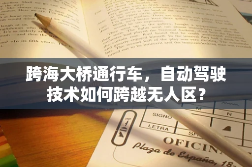 跨海大桥通行车，自动驾驶技术如何跨越无人区？