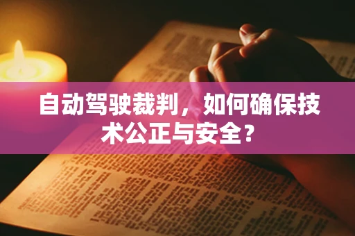 自动驾驶裁判，如何确保技术公正与安全？