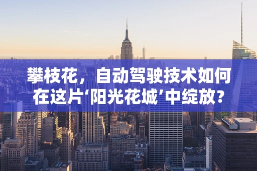 攀枝花，自动驾驶技术如何在这片‘阳光花城’中绽放？