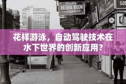花样游泳，自动驾驶技术在水下世界的创新应用？