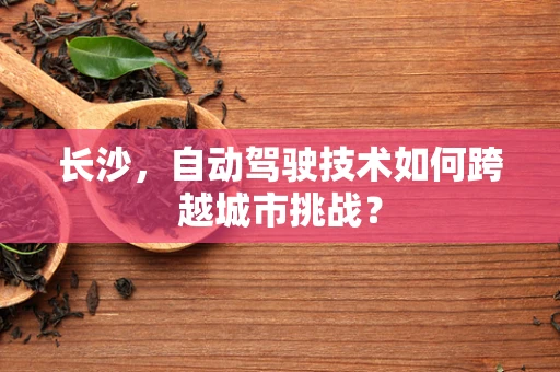 长沙，自动驾驶技术如何跨越城市挑战？
