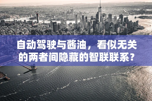 自动驾驶与酱油，看似无关的两者间隐藏的智联联系？