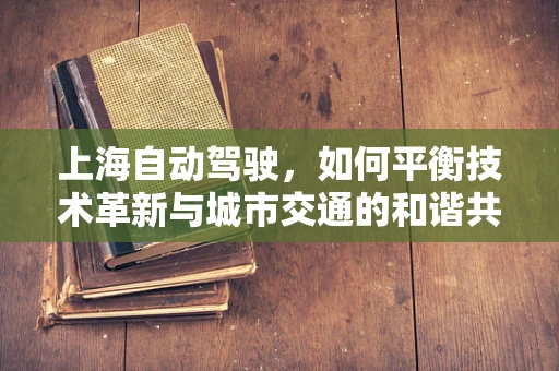 上海自动驾驶，如何平衡技术革新与城市交通的和谐共舞？