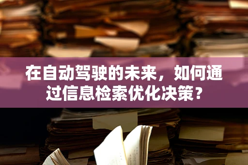 在自动驾驶的未来，如何通过信息检索优化决策？