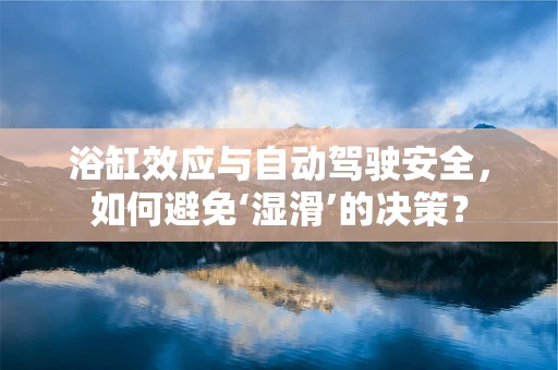 浴缸效应与自动驾驶安全，如何避免‘湿滑’的决策？