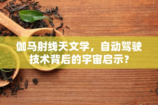 伽马射线天文学，自动驾驶技术背后的宇宙启示？