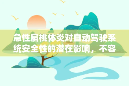 急性扁桃体炎对自动驾驶系统安全性的潜在影响，不容忽视的‘小病’？