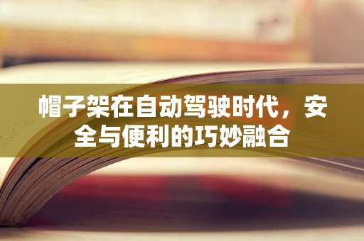 帽子架在自动驾驶时代，安全与便利的巧妙融合