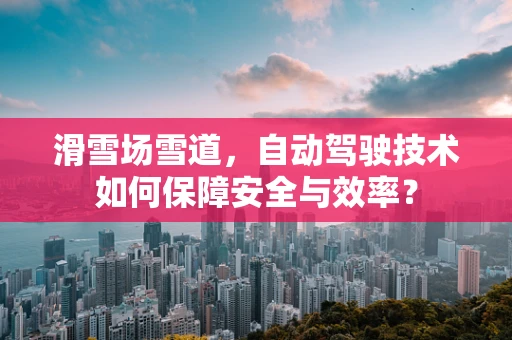 滑雪场雪道，自动驾驶技术如何保障安全与效率？