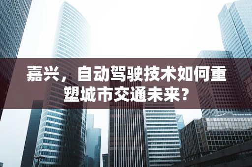 嘉兴，自动驾驶技术如何重塑城市交通未来？