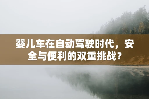 婴儿车在自动驾驶时代，安全与便利的双重挑战？