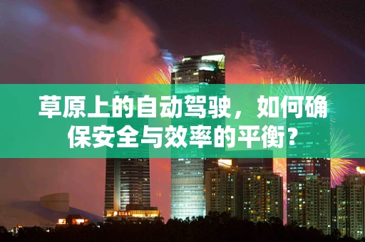 草原上的自动驾驶，如何确保安全与效率的平衡？