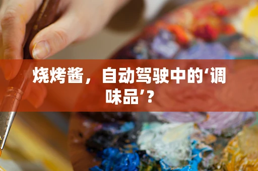 烧烤酱，自动驾驶中的‘调味品’？