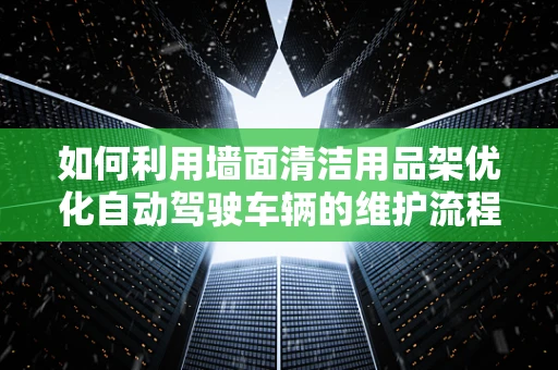 如何利用墙面清洁用品架优化自动驾驶车辆的维护流程？