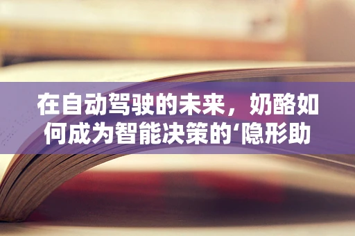 在自动驾驶的未来，奶酪如何成为智能决策的‘隐形助力’？