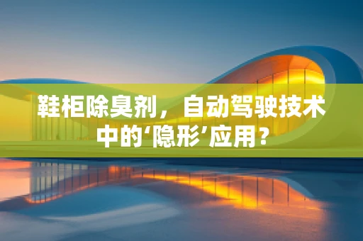 鞋柜除臭剂，自动驾驶技术中的‘隐形’应用？