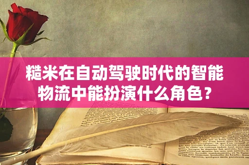 糙米在自动驾驶时代的智能物流中能扮演什么角色？