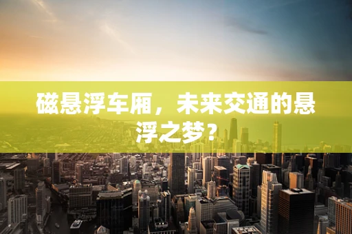磁悬浮车厢，未来交通的悬浮之梦？