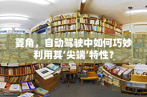 菱角，自动驾驶中如何巧妙利用其‘尖端’特性？