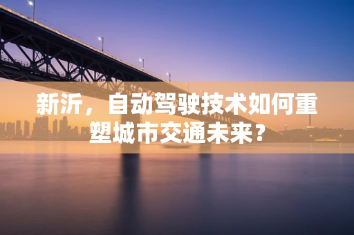 新沂，自动驾驶技术如何重塑城市交通未来？
