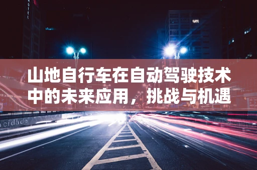 山地自行车在自动驾驶技术中的未来应用，挑战与机遇并存？