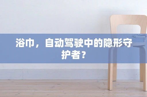 浴巾，自动驾驶中的隐形守护者？