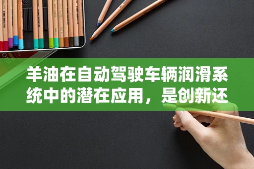羊油在自动驾驶车辆润滑系统中的潜在应用，是创新还是误区？