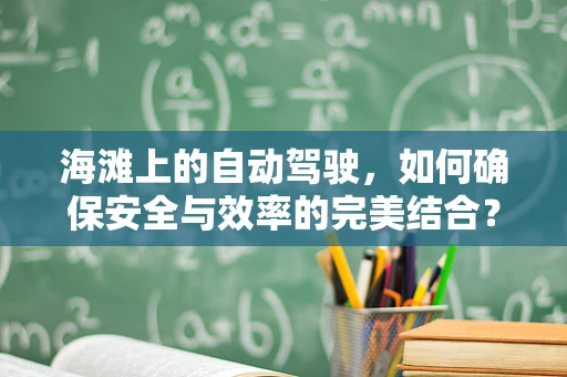 海滩上的自动驾驶，如何确保安全与效率的完美结合？