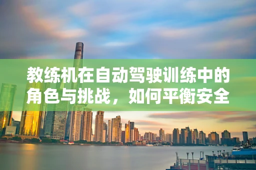 教练机在自动驾驶训练中的角色与挑战，如何平衡安全与效率？