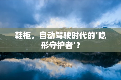 鞋柜，自动驾驶时代的‘隐形守护者’？