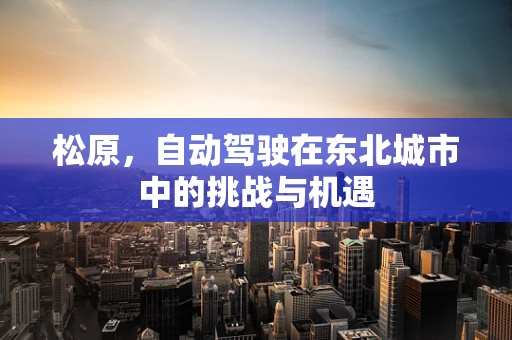 松原，自动驾驶在东北城市中的挑战与机遇