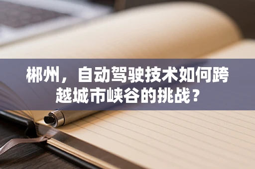 郴州，自动驾驶技术如何跨越城市峡谷的挑战？