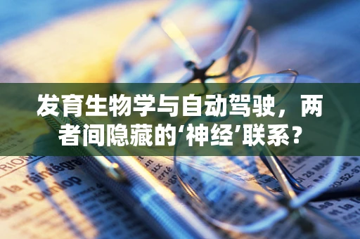 发育生物学与自动驾驶，两者间隐藏的‘神经’联系？