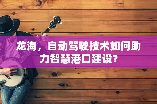 龙海，自动驾驶技术如何助力智慧港口建设？