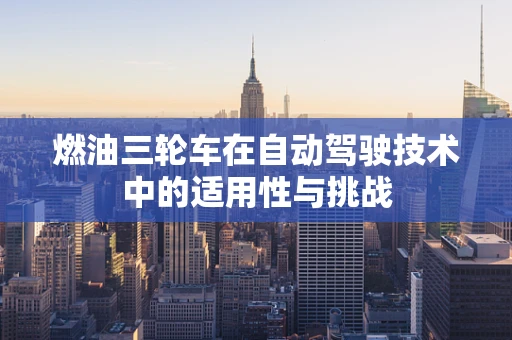 燃油三轮车在自动驾驶技术中的适用性与挑战