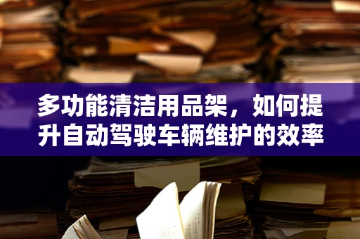 多功能清洁用品架，如何提升自动驾驶车辆维护的效率与安全？