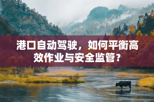 港口自动驾驶，如何平衡高效作业与安全监管？