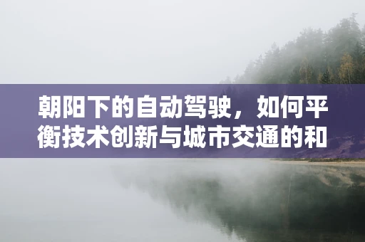 朝阳下的自动驾驶，如何平衡技术创新与城市交通的和谐共生？