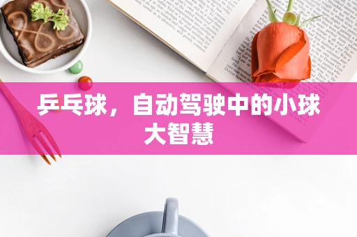 乒乓球，自动驾驶中的小球大智慧