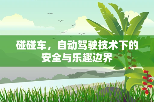 碰碰车，自动驾驶技术下的安全与乐趣边界