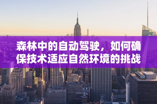 森林中的自动驾驶，如何确保技术适应自然环境的挑战？