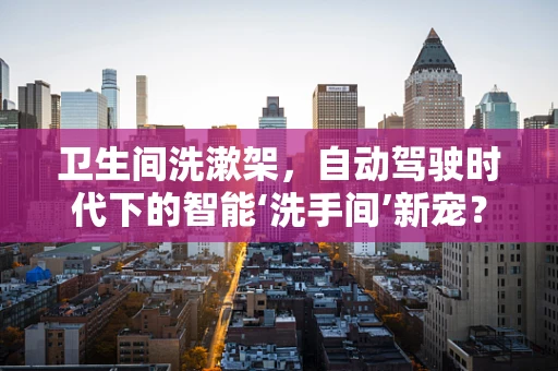 卫生间洗漱架，自动驾驶时代下的智能‘洗手间’新宠？