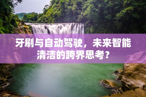 牙刷与自动驾驶，未来智能清洁的跨界思考？